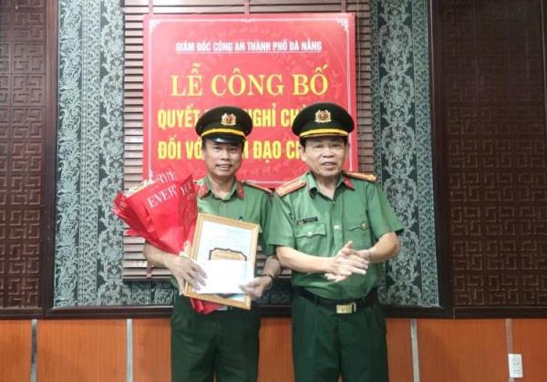 Trao Quyết định nghỉ chờ hưu đối với Đại tá Phạm Văn Tới