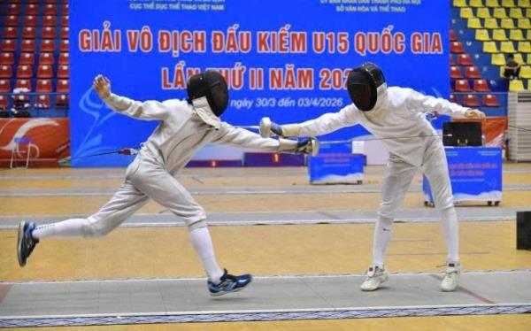 Khởi động giải đấu kiếm trẻ quốc gia