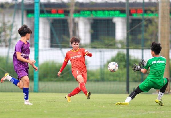 Tuyển nữ Việt Nam test đội hình