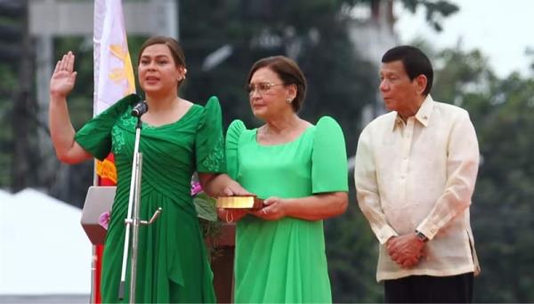 Con gái ông Duterte nhậm chức Phó Tổng thống Philippines