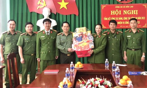 Công an Đắk Nông nhiều hoạt động chăm lo Tết cho Nhân dân và cán bộ, chiến sĩ có hoàn cảnh khó khăn