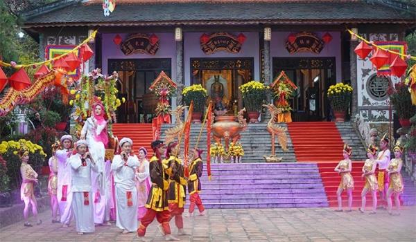 Khai mạc lễ hội đền Huyền Trân xuân Quý Mão 2023