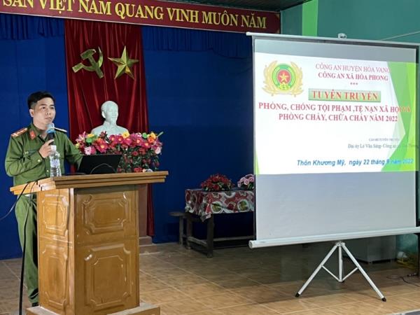 Thí điểm thành công Xã điển hình về phong trào toàn dân BVANTQ