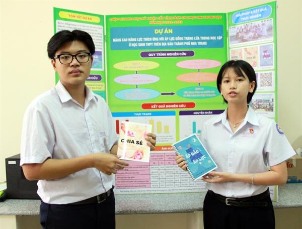 Giúp học sinh thích ứng, vượt qua áp lực trong học tập