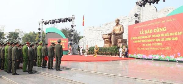 Cảm nghĩ tại khu lưu niệm Sáu điều Bác Hồ dạy lực lượng Công an nhân dân