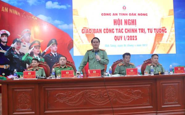 Công an Đắk Nông tiếp tục đổi mới và nâng cao hiệu quả công tác giáo dục chính trị tư tưởng