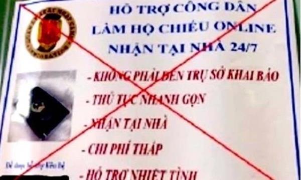 Người dân cần cảnh giác trước dịch vụ làm hộ chiếu online nhận tại nhà