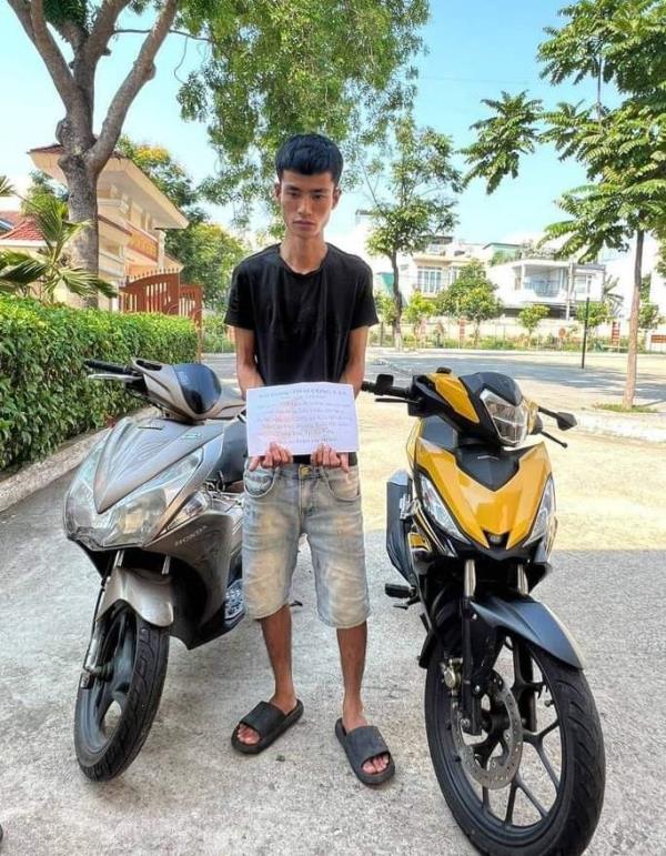 Bắt đối tượng trộm cắp xe máy trong đêm