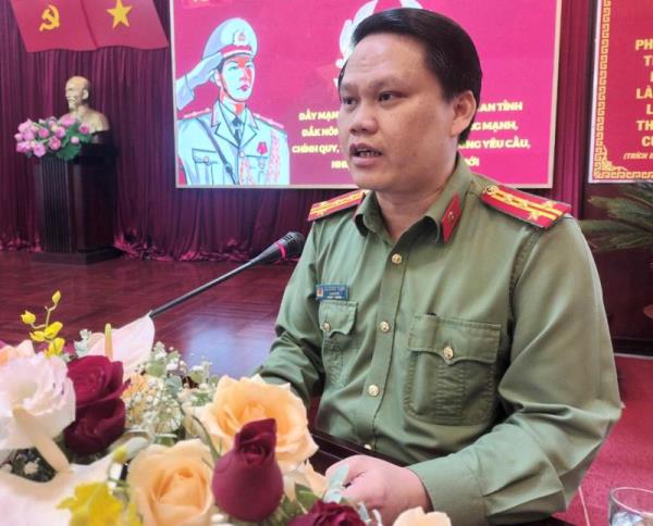 Quyết tâm xây dựng lực lượng Công an tỉnh Đắk Nông thật sự trong sạch, vững mạnh, chính quy, tinh nhuệ, hiện đại, đáp ứng yêu cầu nhiệm vụ trong tình hình mới