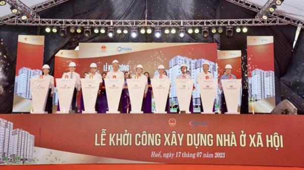 Thừa Thiên-Huế khởi công xây dựng hơn 1.000 căn nhà ở xã hội