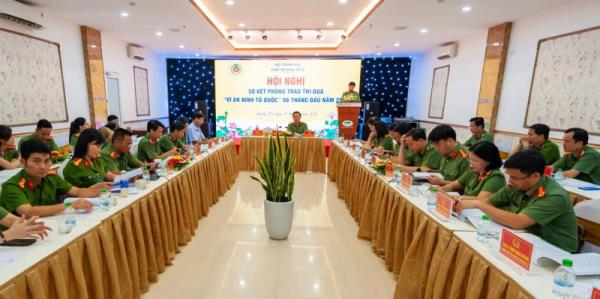 Cụm thi đua số 5 - Bộ Công an tăng cường phối hợp, đẩy mạnh phong trào thi đua