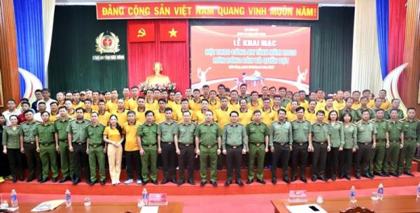 Khai mạc Hội thao chào mừng kỷ niệm 20 năm thành lập Công an tỉnh Đắk Nông