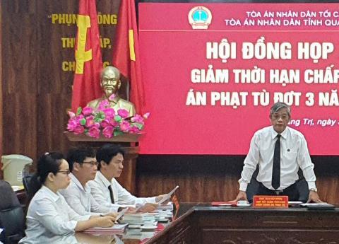 Quảng Trị: Gần 350 phạm nhân cải tạo tốt được giảm án nhân dịp lễ Quốc khánh 2-9