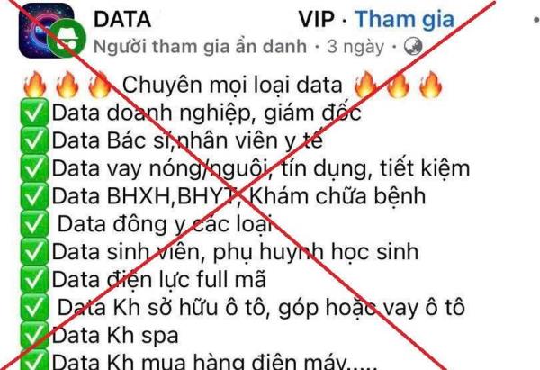 Xử phạt đối tượng thu thập trái phép dữ liệu cá nhân