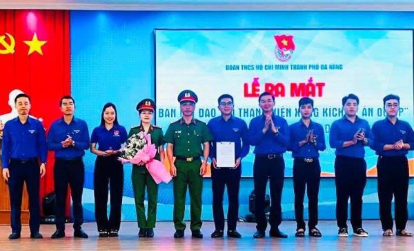 Ra mắt Ban Chỉ đạo Tổ Thanh niên xung kích Đề án 06/CP tại TP Đà Nẵng