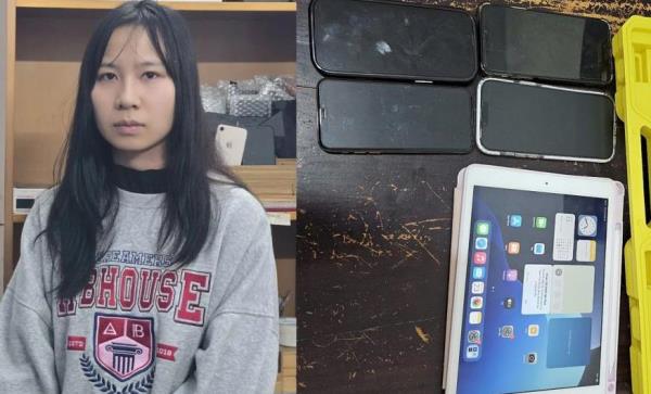 Nữ quái trốn thi hành án đi trộm