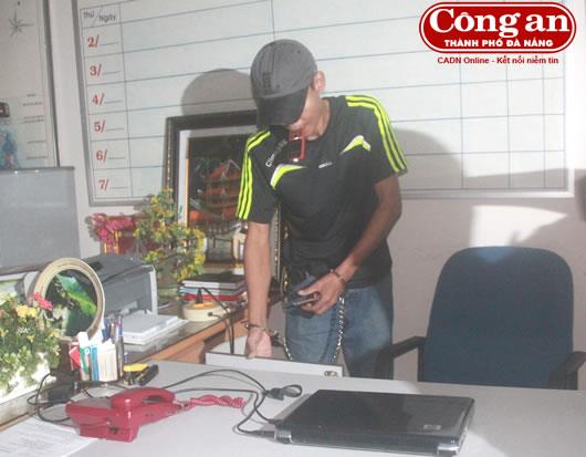 Bắt tên trộm đột nhập UBND TP Tam Kỳ