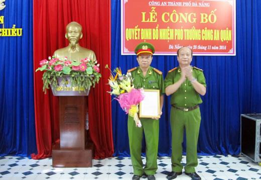 Bổ nhiệm Phó Trưởng Công an quận Liên Chiểu