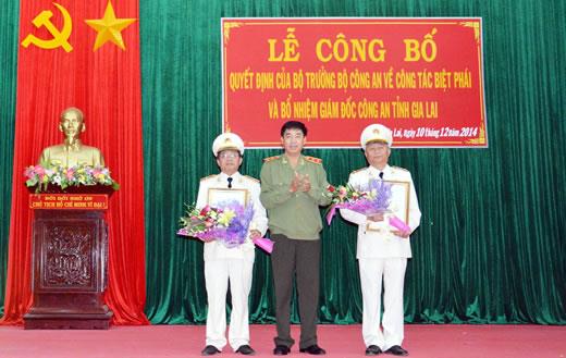 Công bố quyết định bổ nhiệm Giám đốc Công an tỉnh Gia Lai