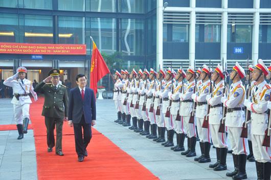 Khai mạc Hội nghị Công an toàn quốc lần thứ 70