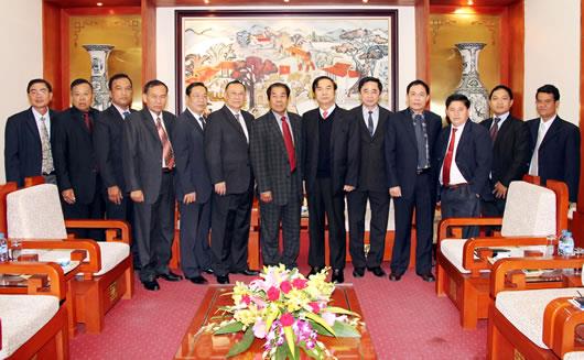 Thứ trưởng Thường trực Bộ CA Đặng Văn Hiếu tiếp Quốc vụ khanh Bộ Nội vụ Vương quốc Campuchia và đại diện Bộ CA Trung Quốc