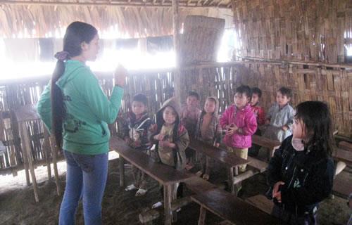 Gian nan công tác phổ cập giáo dục mầm non