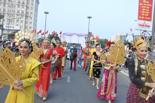 Quyến rũ lễ hội đường phố