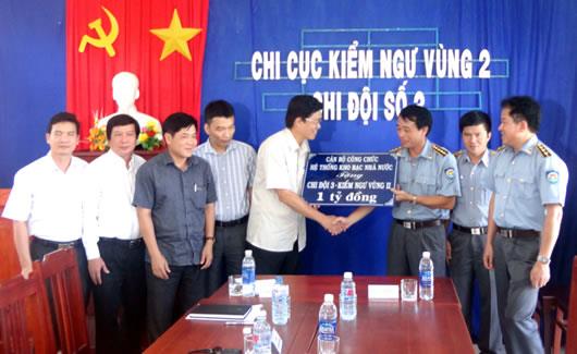 Kho bạc Nhà nước ủng hộ 3 tỷ đồng bảo vệ chủ quyền biển đảo