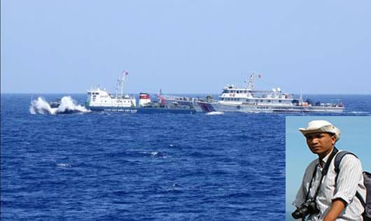 Tường thuật của P.V Báo Công an TP Đà Nẵng từ Hoàng Sa: Trung Quốc gia tăng cản trở lực lượng chấp pháp Việt Nam