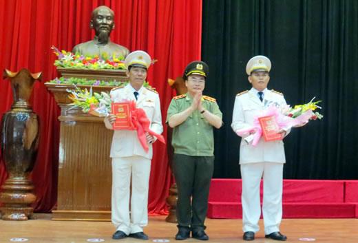 Công bố quyết định bổ nhiệm Giám đốc, Phó Giám đốc Công an tỉnh Quảng Nam