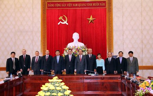 Hội đàm cấp cao giữa Bộ CA Việt Nam và Ủy ban An ninh Quốc gia Cộng hòa Belarus