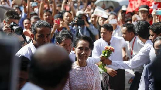 Myanmar công bố đợt kết quả đầu tiên: Đảng đối lập NLD chiến thắng