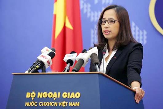 Việt Nam phản đối và yêu cầu Trung Quốc chấm dứt ngay hoạt động cải tạo ở Trường Sa