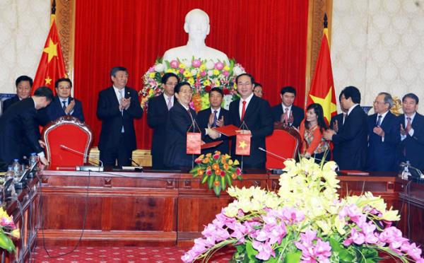 Hội đàm cấp cao giữa Bộ CA Việt Nam và Bộ CA Trung Quốc