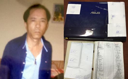 Bị truy nã vẫn điều hành đường dây đánh bạc qua mạng