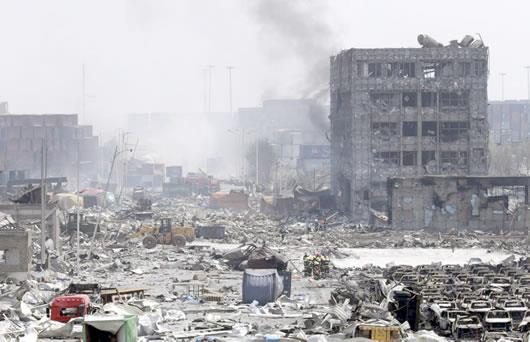 Nổ lớn chấn động Trung Quốc