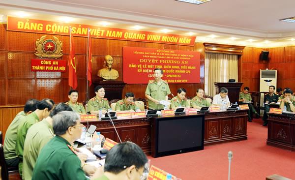 Đảm bảo tuyệt đối an toàn Lễ mít-tinh, diễu binh, diễu hành kỷ niệm 70 năm Quốc khánh 2-9