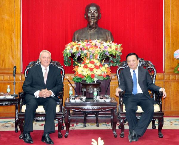 Lãnh đạo TP Đà Nẵng tiếp khách nhân dịp Quốc khánh 2-9