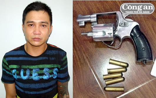 Bắt quả tang đối tượng buôn ma túy có vũ khí nóng