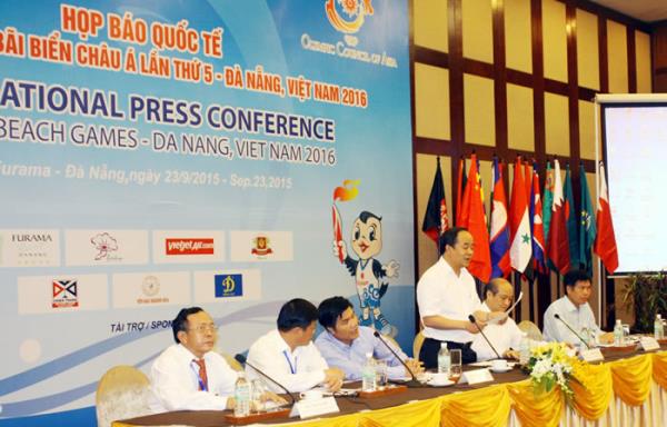 Dự kiến khoảng 10.000 người tham dự ĐH Thể thao bãi biển Châu Á tại Đà Nẵng