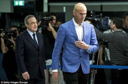 Zidane là canh bạc của Perez?