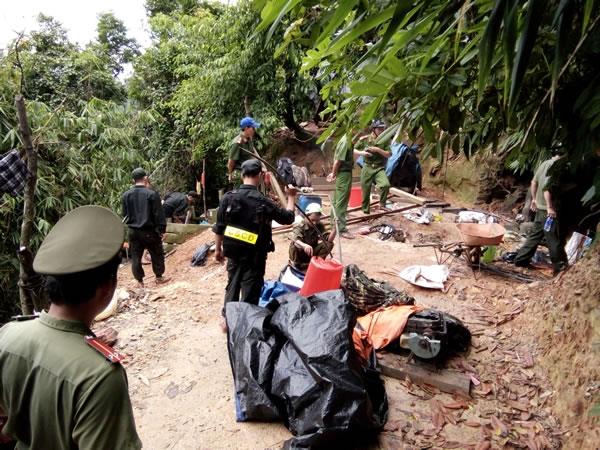 Gian nan truy quét vàng tặc ở Bồng Miêu