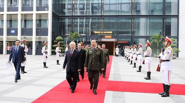 Long trọng khai mạc Hội nghị Công an toàn quốc lần thứ 72