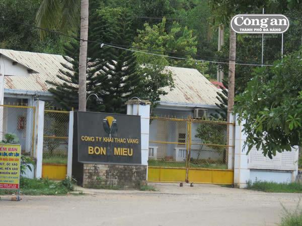 Quảng Nam đóng cửa Công ty Vàng Bồng Miêu