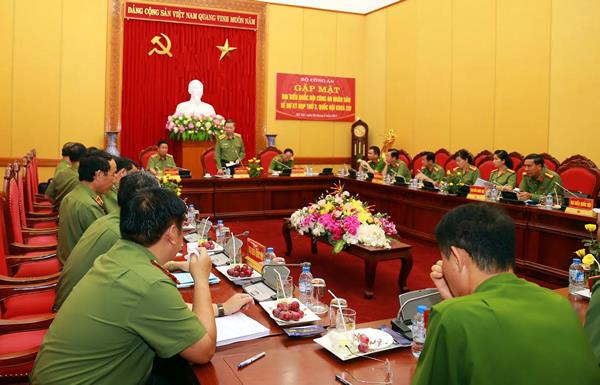 Bộ Công an gặp mặt Đại biểu Quốc hội CAND dự Kỳ họp thứ 3, Quốc hội khóa XIV