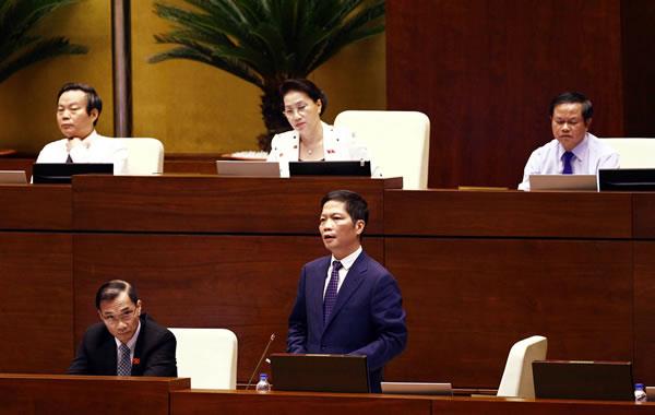 Kỳ họp thứ 3, Quốc hội khóa XIV: Cần quản lý tốt hoạt động xuất nhập khẩu