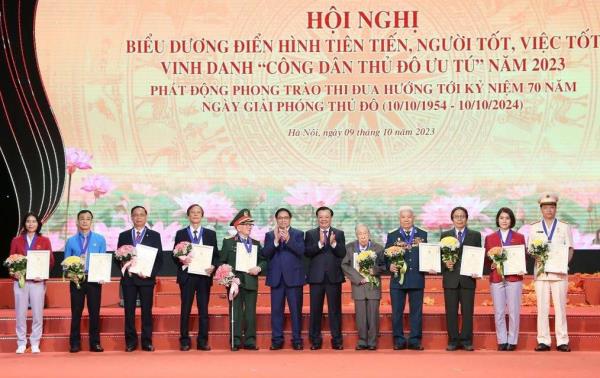 Vinh danh Công dân Thủ đô Ưu tú năm 2023