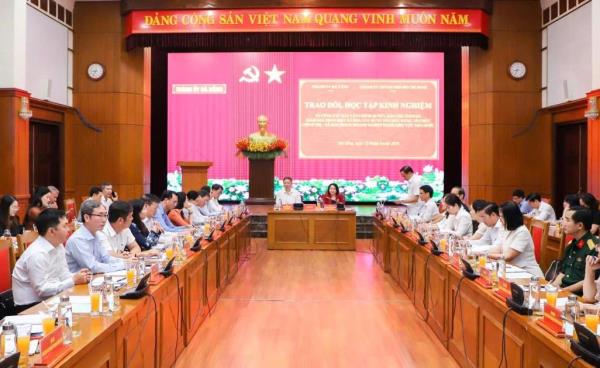 Tăng cường trao đổi kinh nghiệm công tác dân vận giữa TPHCM và Đà Nẵng