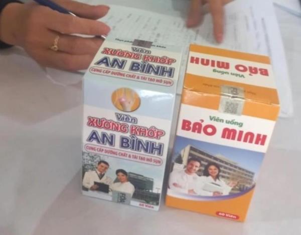 Xác minh thông tin nhóm người mặc áo blouse đến khám, bán thực phẩm chức năng ở xã miền núi Nghệ An