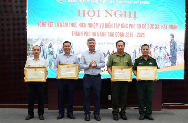 Đà Nẵng tổng kết 10 năm thực hiện nhiệm vụ diễn tập ứng phó sự cố bức xạ, hạt nhân